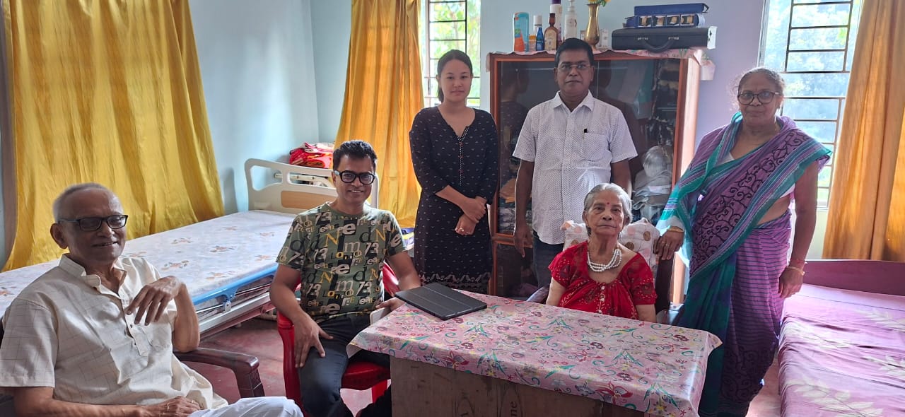 Debajit Saha, renowned Mumbai-based singer visited Santaneer Guwahati